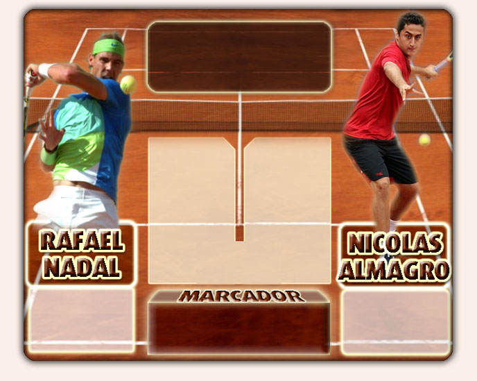 Nadal vs Almagro en Roland Garros 2010